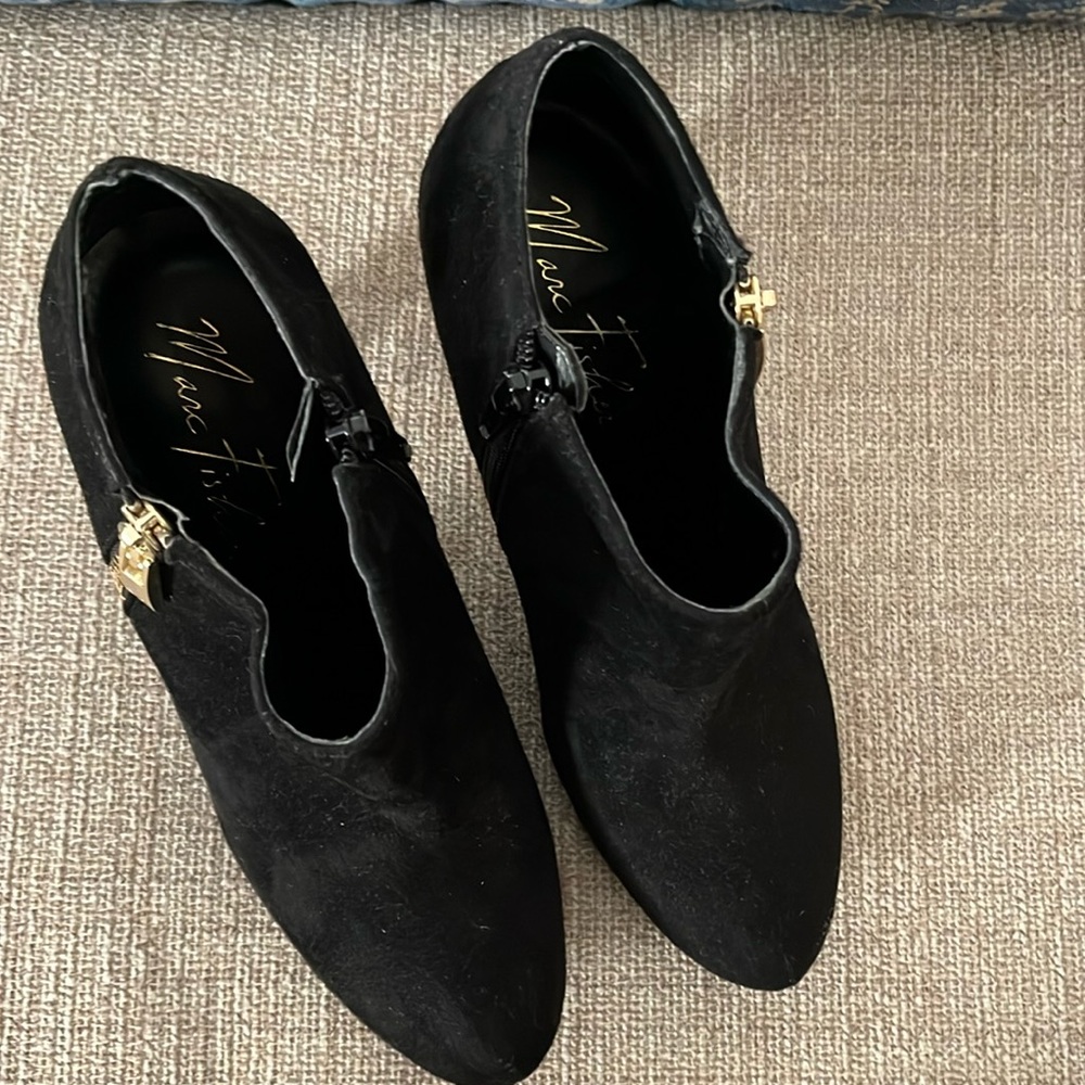Mark Fisher suede high heel boot size 7 medium